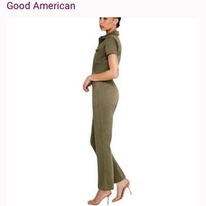 Good American Khaki Jumpsuit for Women